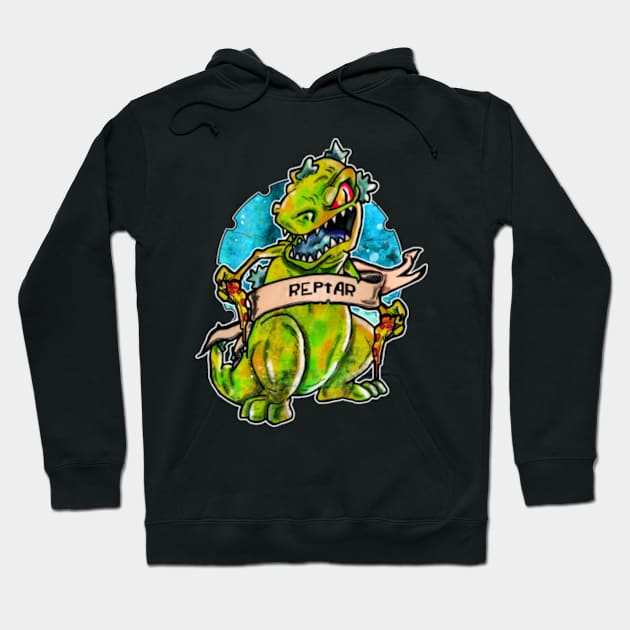 Reptar rugrats hoodie clearance